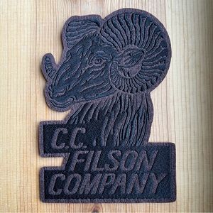 Filson Extra Large Ram Patch